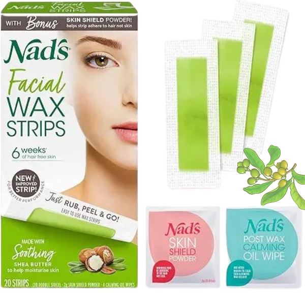 Nads Hair Removal Wax Strips