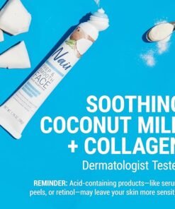 NAIR Exfoliating Facial Hair Removal Cream for Women - Smooth Skin Solution with Collagen for Sensitive Skincare - Image 5
