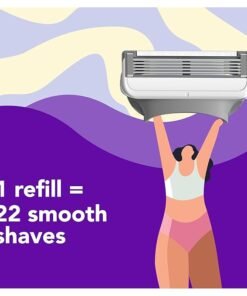 joy Womens Razor Blade Refills, 12 Count, Purple, Lubrastrip to Help Avoid Skin Irritation joy Womens Razor Blade Refills, 12 Count, Purple, Lubrastrip to Help Avoid Skin Irritation - Image 5