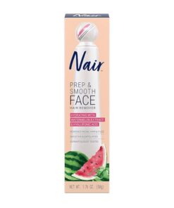 NAIR Prep & Smooth Face Exfoliating Depilatory Cream for Women - Effective Hair Removal for Smooth Skin with Hyaluronic Acid, 1.76 oz - Image 3