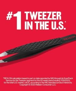 Revlon Expert Eyebrow Hair Removal Tweezer, Tweezers for Men, Women & Kids, Stainless Steel Revlon Expert Eyebrow Hair Removal Tweezer, Tweezers for Men, Women & Kids, Stainless Steel - Image 4