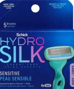 Women's Razor Blade Refills, Hydro Silk 5 Sensitive Care, 4 Count (Packaging May Vary) - Image 5