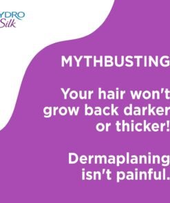 Schick Hydro Silk Dermaplaning Wand for Face with 6 Refill Blades | Dermaplane Peach Fuzz Remover, Eyebrow Razor, Face Razor, Facial Razor, Professional Style Skincare Tool - Image 9