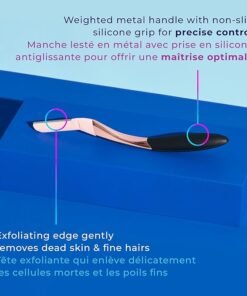 Schick Hydro Silk Dermaplaning Wand for Face with 6 Refill Blades | Dermaplane Peach Fuzz Remover, Eyebrow Razor, Face Razor, Facial Razor, Professional Style Skincare Tool - Image 11