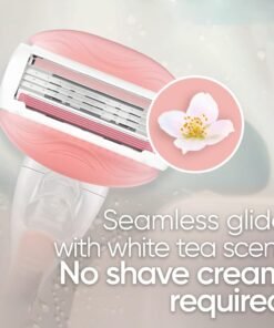 Gillette Venus ComfortGlide White Tea Women's Razor Blade Refills, 6 Count Gillette Venus ComfortGlide White Tea Women's Razor Blade Refills, 6 Count - Image 5