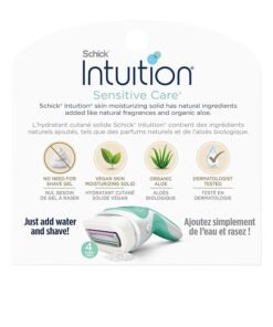 Schick Intuition Refill, Razors for Women Sensitive Skin | Intuition Razor Blades Refill with Organic Aloe, Razor Refills , 6 Count (Pack of 1) - Image 10