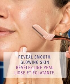 Schick Hydro Silk Dermaplaning Wand for Face with 6 Refill Blades | Dermaplane Peach Fuzz Remover, Eyebrow Razor, Face Razor, Facial Razor, Professional Style Skincare Tool - Image 8